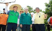 국민의힘 김기현 대표와 당 지도부 수해 복구 참여!