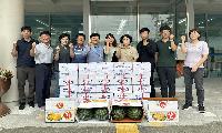 보문면 초복맞이 '건강한 여름나기 나눔' 행사