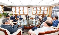 경북도의회 김희수 의장 역대 의장 초청 '간담회' 
